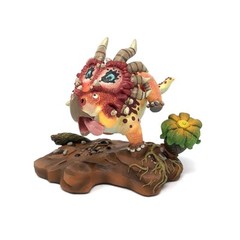 Triceratops Dinosaurs Resin Figure Roaming Statue Designer Keep Originality