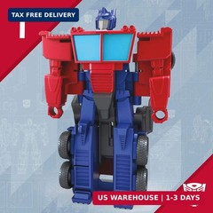 Transformers 1-Step Flip Heroes 3-Pack, 4-Inch Wheeljack, Bumblebee, and Optimus