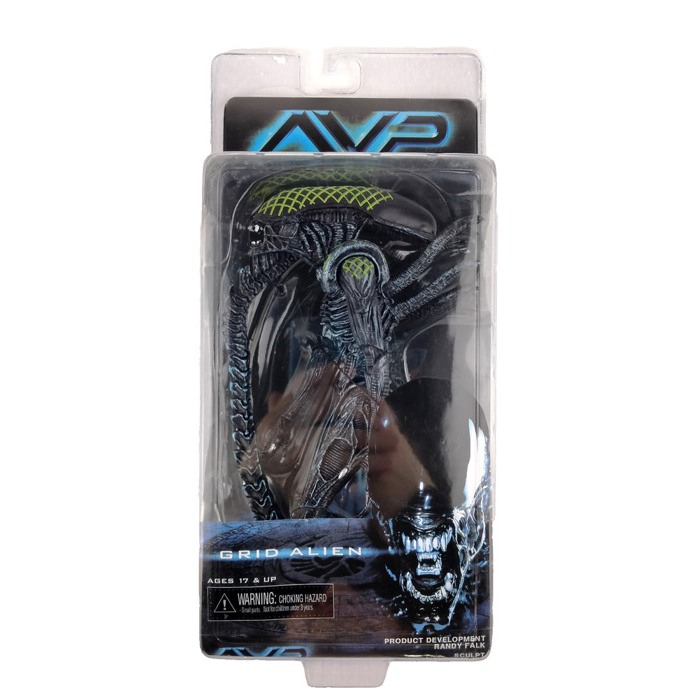 NECA AVP Alien vs Predator Grid Alien 12″ 1:12 Series 7 Toy Action Figure – BNIB