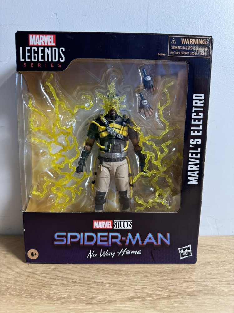 2025 Hasbro Marvel Legends SpiderMan No Way Home Electro Deluxe 6″ Figure SEALED