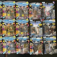 139 Playmates Star Trek TNG TOS DS9 Voyager First Contact Figures MOC Unpunched