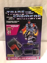 TRANSFORM G1 Reissue Carded Stunticon Menasor Brand New Free Shipping