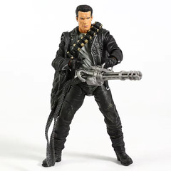 Terminator T-800 Arnold Schwarzenegger Action Figure PVC Collection Model