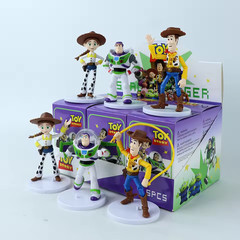 Blind Box Toy Action Figures Woody Jessie Buzz Lightyear Forky Pig Bear Collect