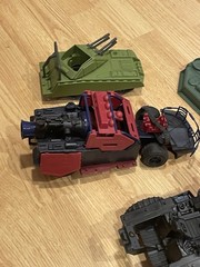 Lot Of Vintage 1980’s GI Joe Parts Pieces Lot Vehicles Tank