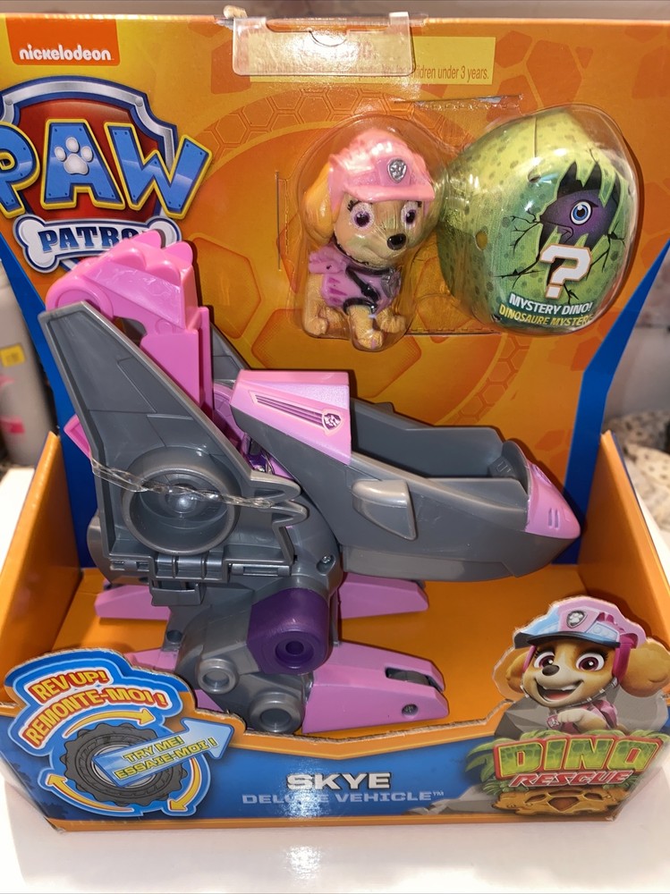 Nickelodeon Paw Patrol Skye Deluxe Vehicle and Action Figure – Multicoloured