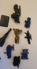 Lot of 15 GI Joe accessories – Hasbro – 1980s & 1990s