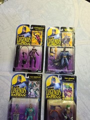 Legends Of Batman Vintage Classic Hero And Villains Lot, Sealed, Free Shipping