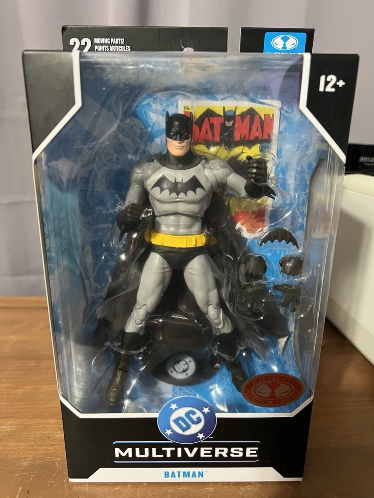 McFarlane DC Multiverse Batman Golden Age Red Platinum Edition Chase