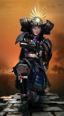 Japanese Female Samurai RIN Black Armor Version 1/6 i8 TOYS i8-001B USA IN STOCK