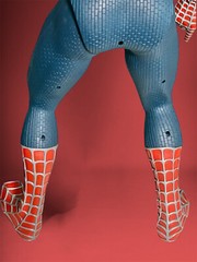BIG Size Spiderman 2 the movie MARVEL Poseable Action Figure 30In Toy 2004 Used