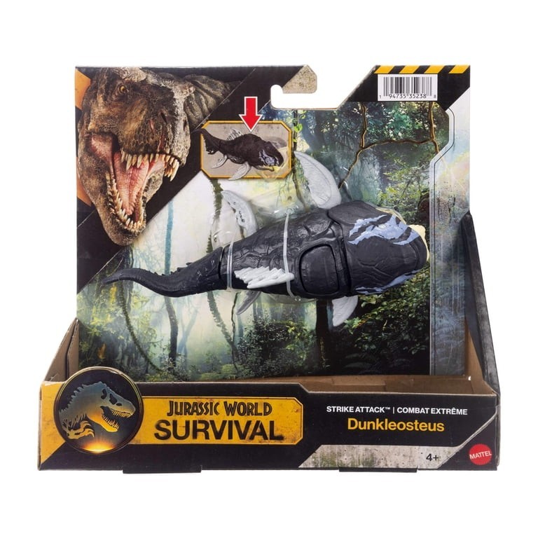 Jurassic World Survival Strike Attack Dunkleosteus Action Figure JKL73 🆕