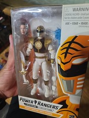 Power Ranger Lightning Collection Mighty Morphin White RANGER NIB & 3 LOOSE