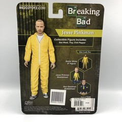 Mezco Toyz Breaking Bad Jesse Pinkman Yellow Hazmat Action Figure New Sealed