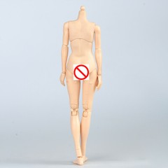 US STOCK 1/6 Pale Skin Large Breast Action Figure Body Half-seamless Breast Toy