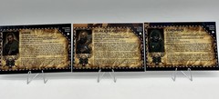 VALAVERSE THE BLACK BLACKBEARD VANE CORSAIRS 1:12 FILE CARDS RARE ACTION FORCE