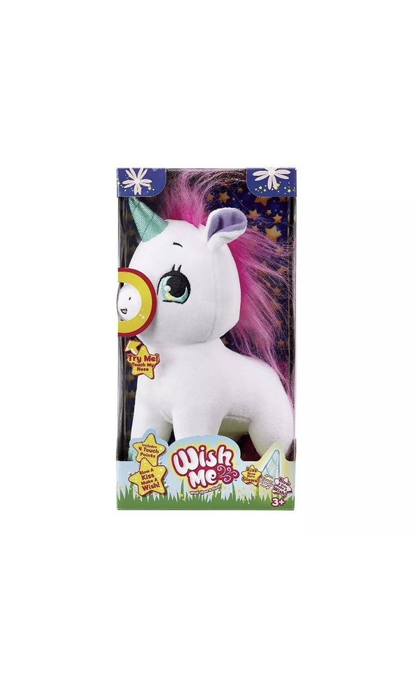 Wish Me Pet Unicorn Pink and White Unicorn