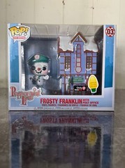 Funko Pop Town Christmas #03 Frosty Franklin with Post Office Peppermint Lane
