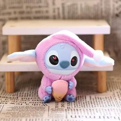 Miniso Stitch Eat Something Before Sleep Series Vinyl Figure Confirmed Blind Box
