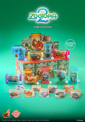 Hot Toys Disney Zootopia Cosbi Collection Series Blind Box Confirmed Figure Toy