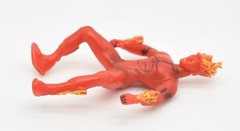 Marvel Heroes Miniature Poseable Human Torch 2.5″ Action Figure Toy Biz 2005