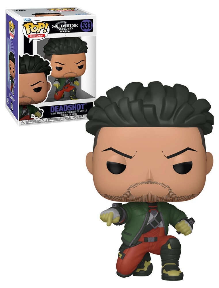 Funko POP! Heroes DC Suicide Squad Isekai #533 Deadshot – New, Mint Condition