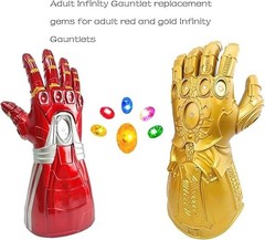 6PCS LED Infinity Gauntlet Replacement Gems