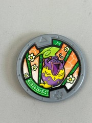 YoKai Yo-Kai Watch Silver Medals Lot of 4 English Version Holo Foil Dragon Lord
