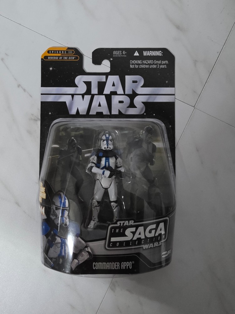 Commander Appo Jedi Purge 064 2006 STAR WARS Saga Collection MOC MIB NEW