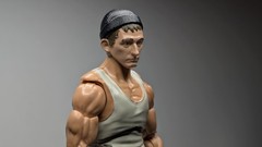 1:12 custom painted common goon, thug, thief, generic bad guy head sculpt