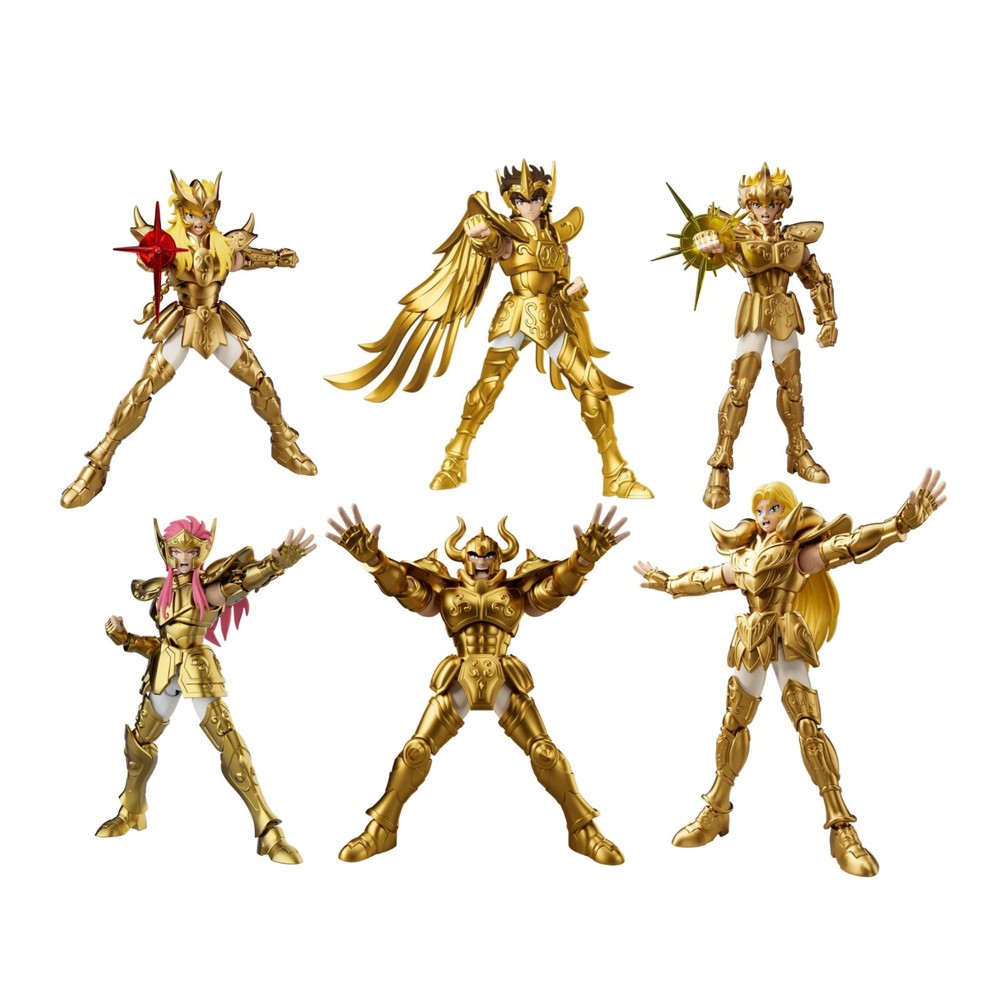 BLOKEES Saint Seiya: Aries, Leo, Scorpio, Sagittarius, Taurus, & Aquarius Bundle