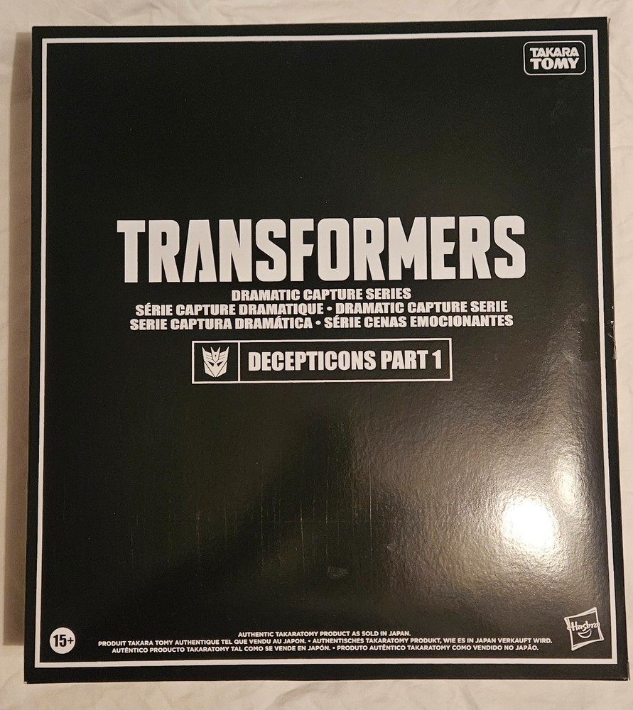 Transformers Dramatic Capture Series Part 1 Reflector & Thundercracker