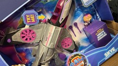 PAW Patrol: The Mighty Movie, Transforming Jet with Lights, Sounds & Skye Figure