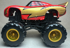 Disney Pixar Cars Toons Deluxe Monster Truck Frightening McMean Diecast 1:55 FC
