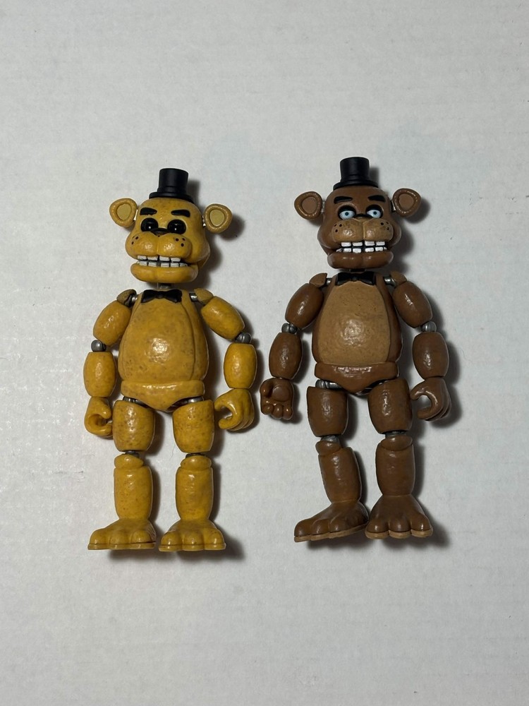 Funko 2016 Five Nights at Freddy’s Golden Freddy Fazbear 5” FNAF Figures Set