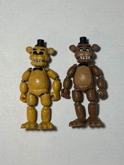 Funko 2016 Five Nights at Freddy’s Golden Freddy Fazbear 5” FNAF Figures Set