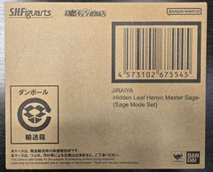 Bandai S.H.Figuarts Naruto Jiraiya Hero Konoha, Master of Senjutsu Sage Mode USA
