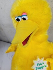 RARE Vintage NWT Big Bird Applause Muppets Sesame Street 17″ Plush Stuffed NEW