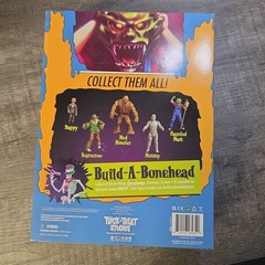 Complete Set of 5 Trick or Treat Goosebumps Action Figures + Bonehead Halloween