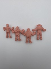 Vintage M.U.S.C.L.E. Men Figures Lot of 13 1980s Mattel Kinnikuman Flesh Color