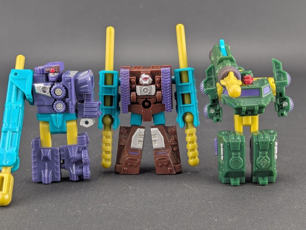 Transformers Micron Legend Ultimate Edition Land Military Minicon Team complete