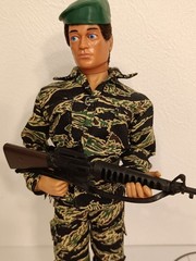 NMIB Vintage 1978 PALITOY U.S. ARMY GREEN BERETS ACTION MAN Eagle Eyes Figure