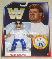 MATTEL WWE RETRO DR ISAAC YANKEM DDS aka KANE WRESTLING ACTION FIGURE WWF HASBRO