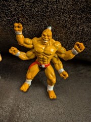 Goro and Sonya Blade Mortal Kombat 1992 Vintage Midway Action Figure 90s Rare 2”