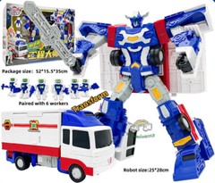 Hello Carbot AIENT Transforming Robot Truck Action Figure Toy Deluxe Edition