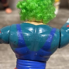 Vintage 1993 Hasbro WWF Series 9 Doink the Clown – Action Works – Missing Finger