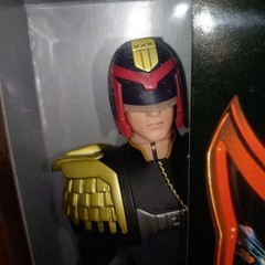 Judge Dredd Medicom Toy Figure Sylvester Stallone Movie Collectible