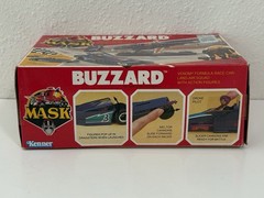 M.A.S.K. BUZZARD COMPLETE w/ Box, Inserts, Miles & Maximus Mayhem Kenner MASK