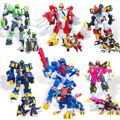 MiniForce Volt Lucy Semi Max Leo Animal Tron Armor Transform Robot Ranger Figure