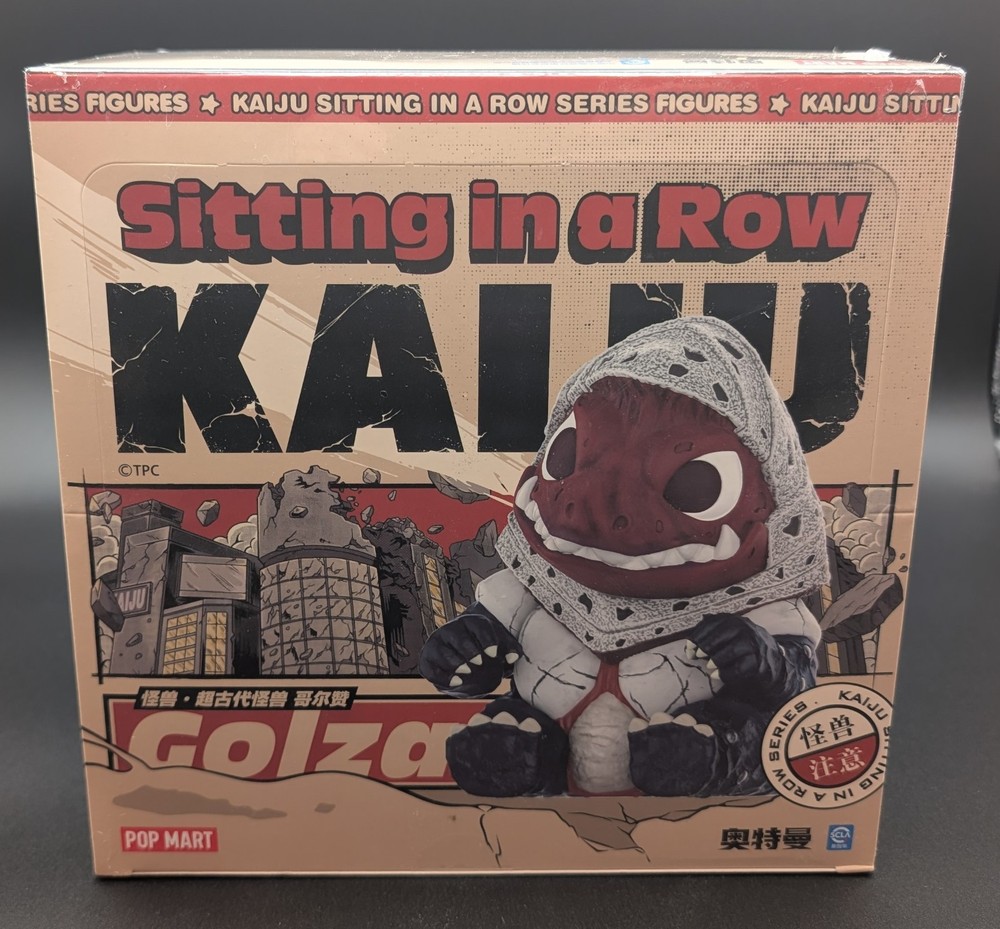POPMART Kaiju Sitting in a Row Series Blind Box Figures Full Box Unopened